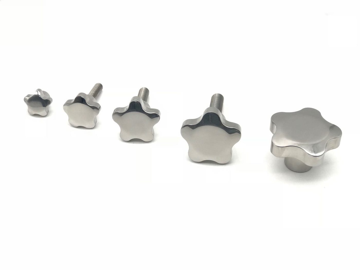 All stainless steel 304 five-star handle