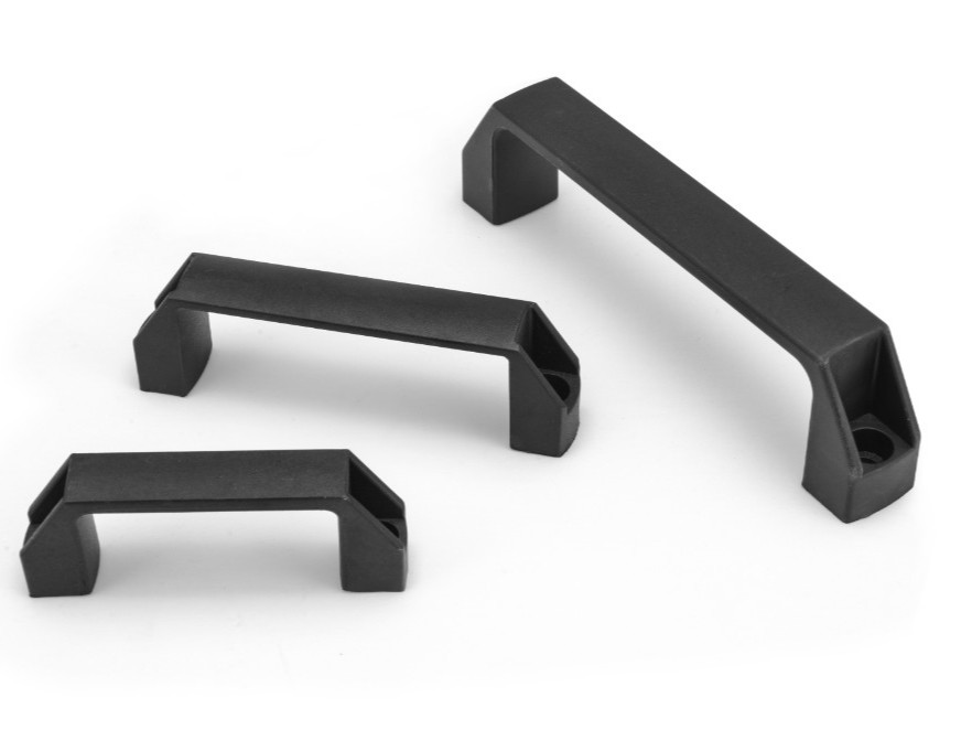 Plastic square handle