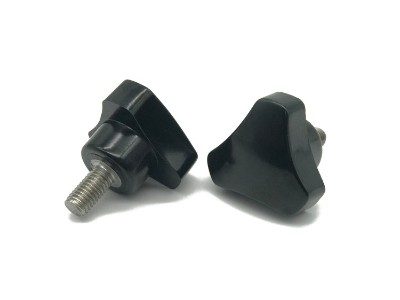 small three-pointed star handle